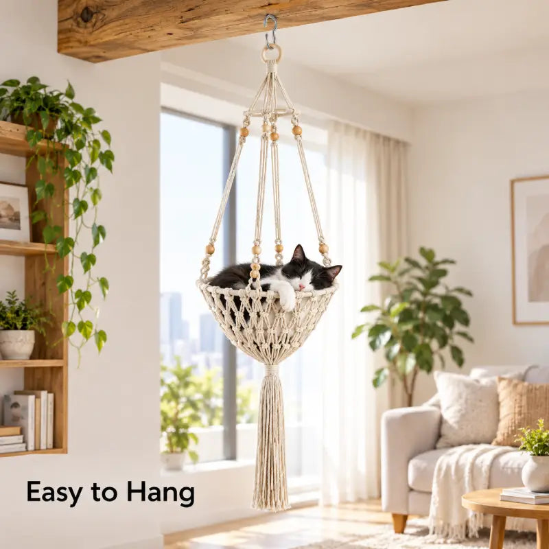 Hanging Rope Cat Bed, view 5