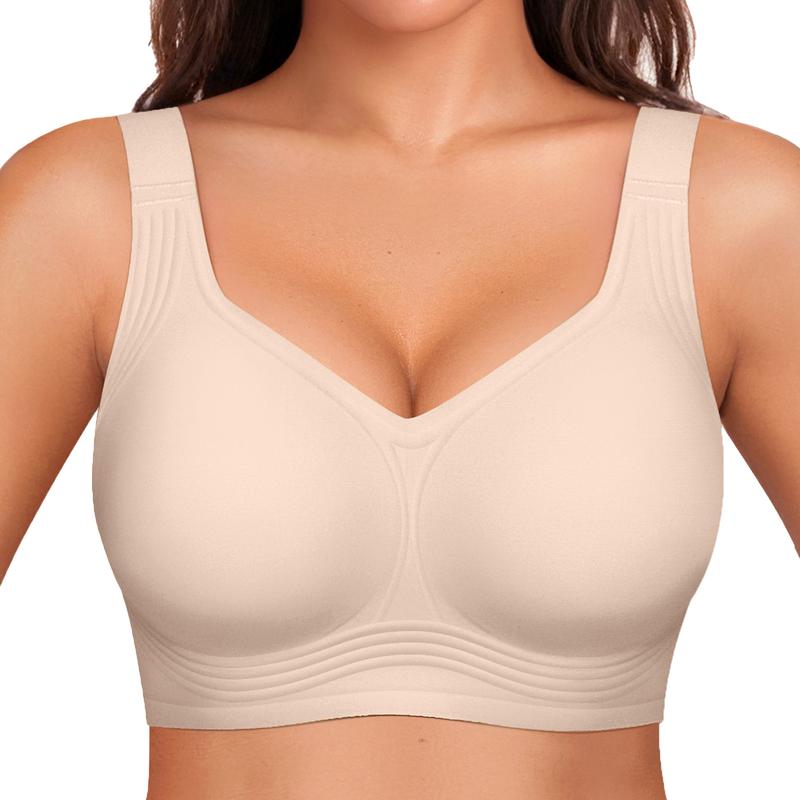 Jelly Strip Wireless Bra in nude 2