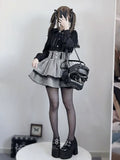 Lace Blouse and Ruffle Skirt Set, view 5