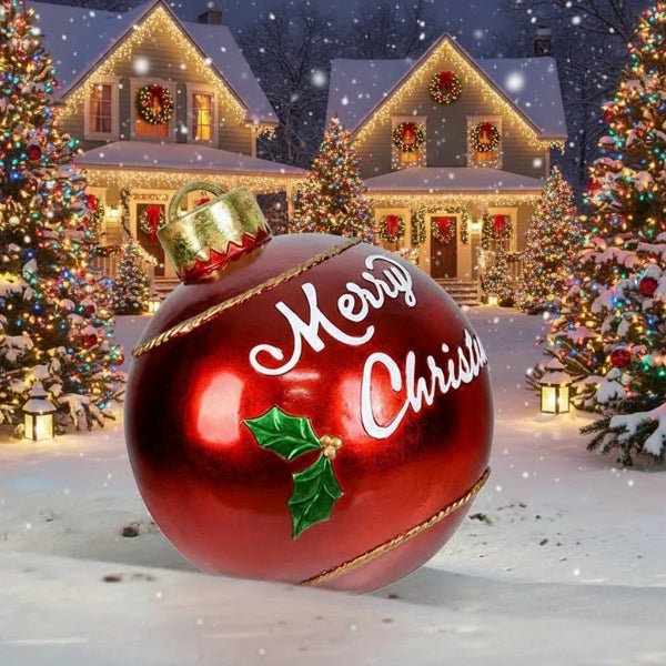Large Inflatable Christmas Ball, view 4