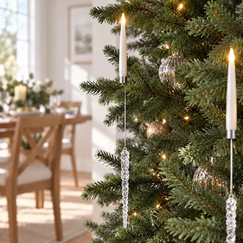 LED Christmas Tree Taper Candles, view 13