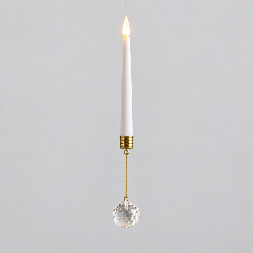 LED Christmas Tree Taper Candles product photo