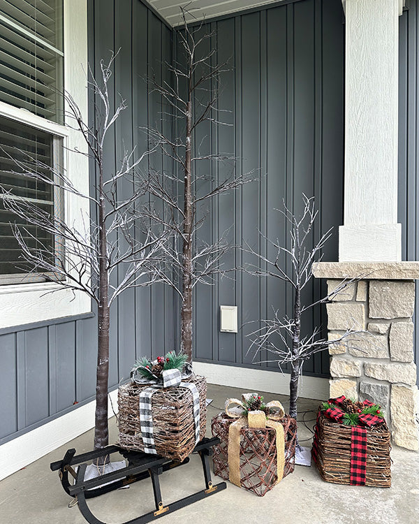 LED Christmas Trees, Set of 3, view 7