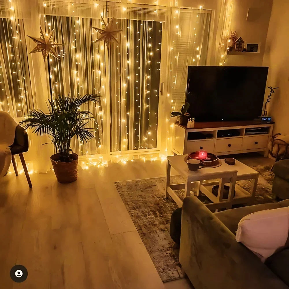 LED Fairy Curtain Lights, view 1