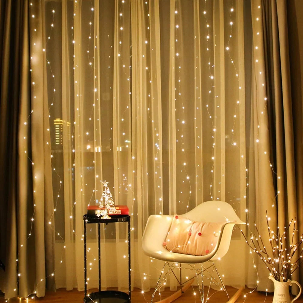 LED Fairy Curtain Lights, view 12