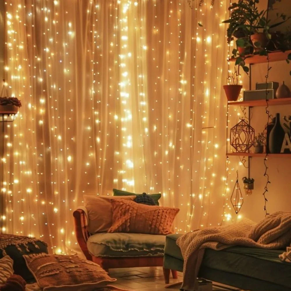 LED Fairy Curtain Lights, view 3