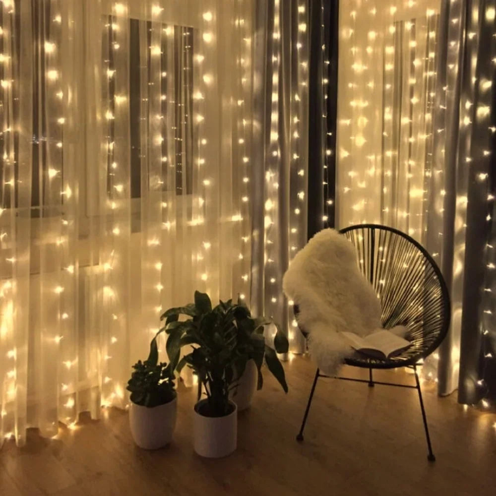 LED Fairy Curtain Lights, view 5