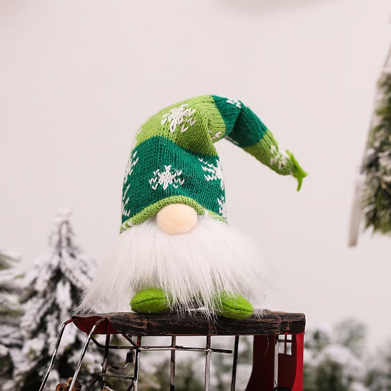 Light-Up Knit Christmas Gnome, view 3