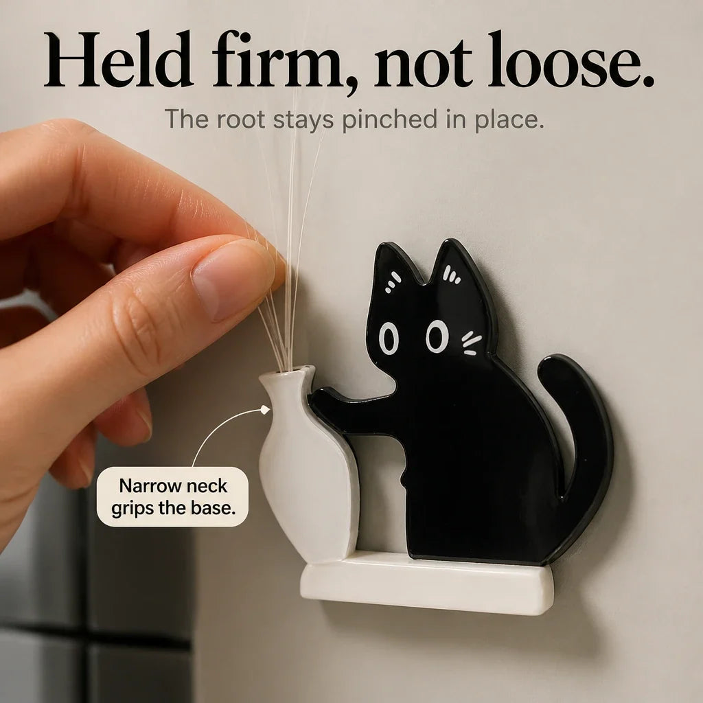 Magnetic Cat Whisker Vase, view 4