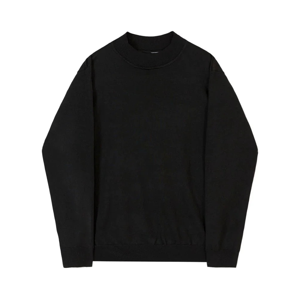 Men's Plush Turtleneck Sweater, view 3