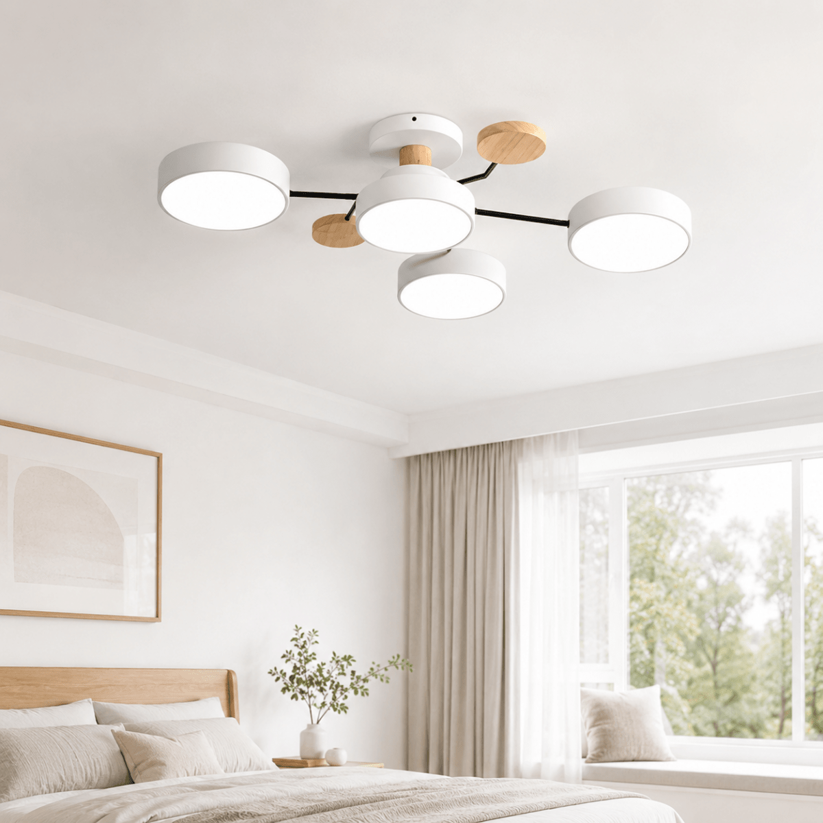 Round Shade LED Ceiling Light, view 2