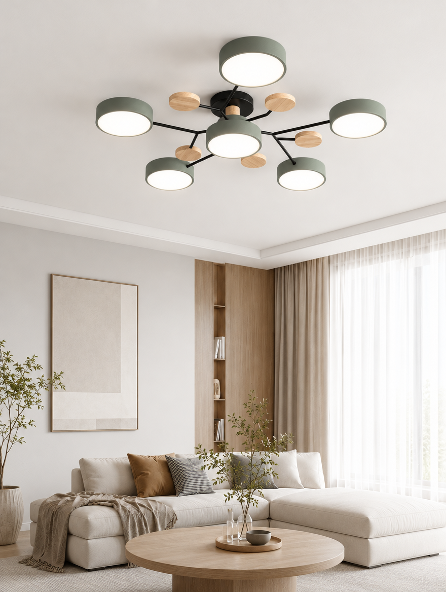 Round Shade LED Ceiling Light product photo