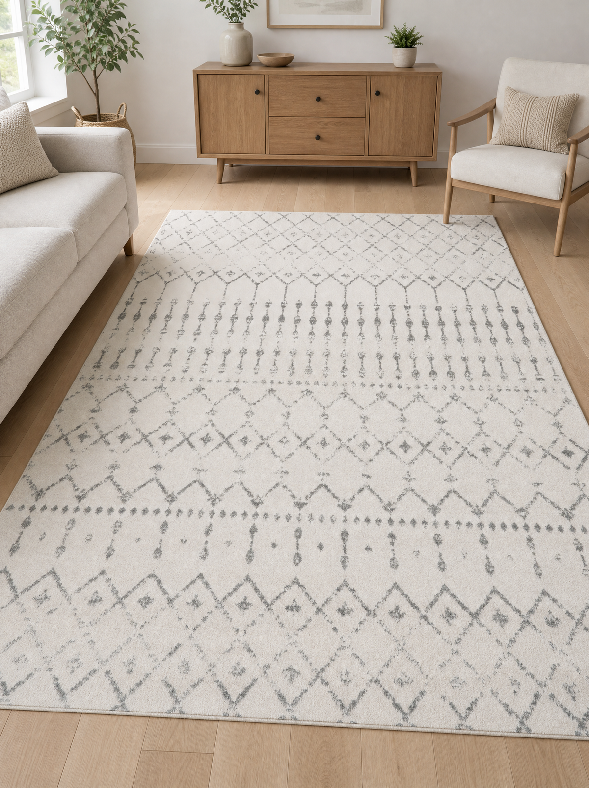 Moroccan Trellis Area Rug, main photo