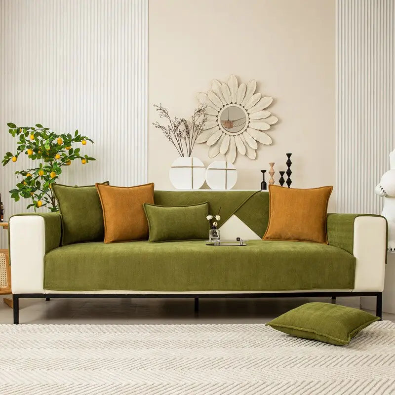 Non-Slip Chenille Sofa Cover, view 8