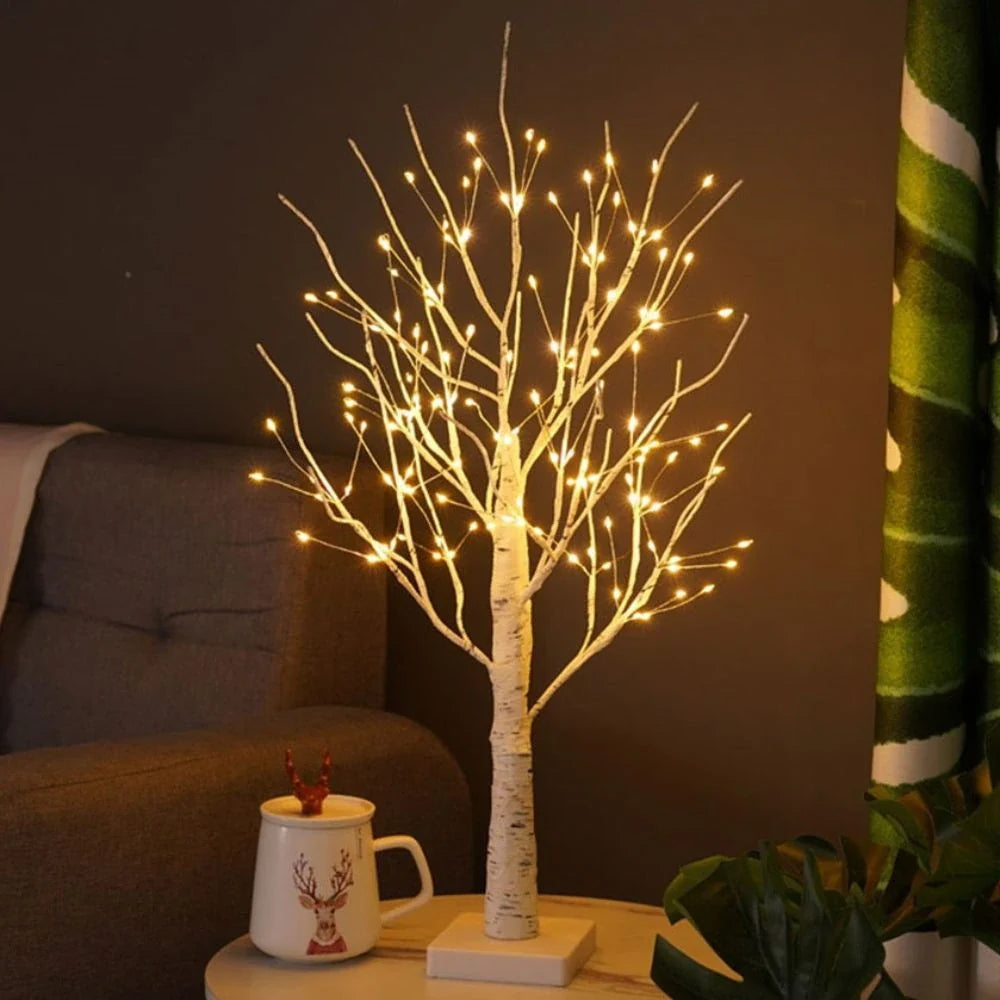 Nordic Birch Tree LED Light, view 1