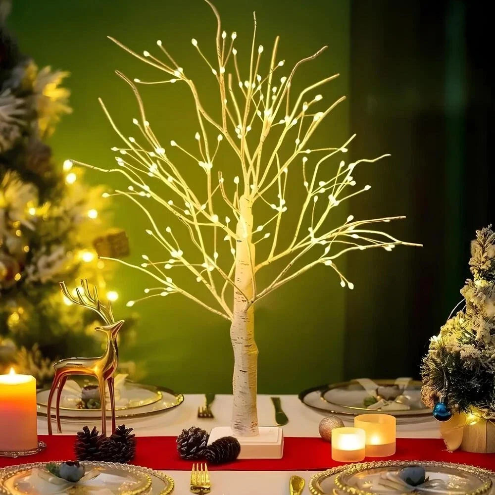 Nordic Birch Tree LED Light, view 10