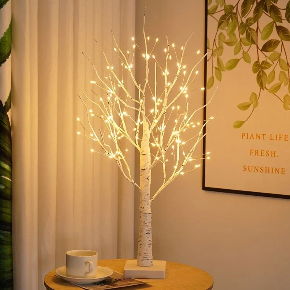 Nordic Birch Tree LED Light, view 7
