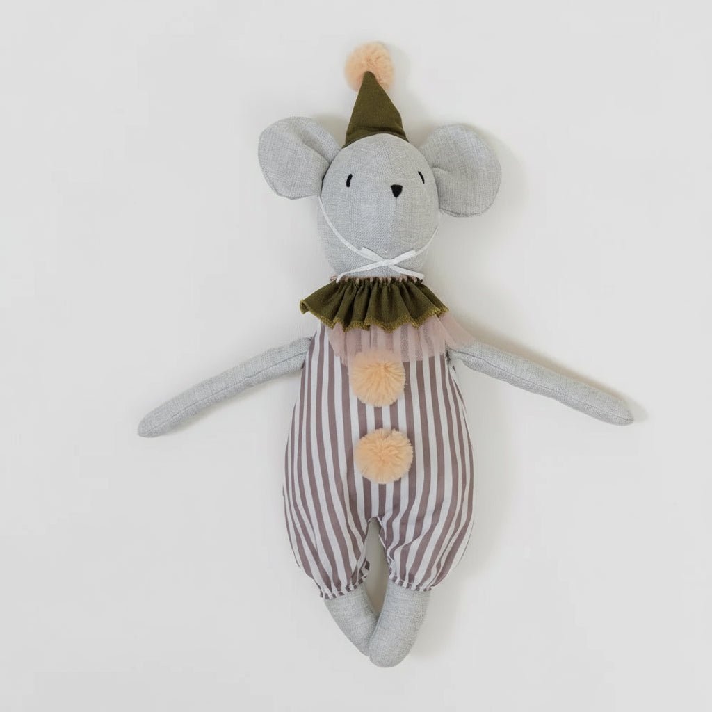 Nordic Christmas Mouse Doll, Striped Mouse