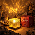 Northern Lights Cube Lamp, view 1