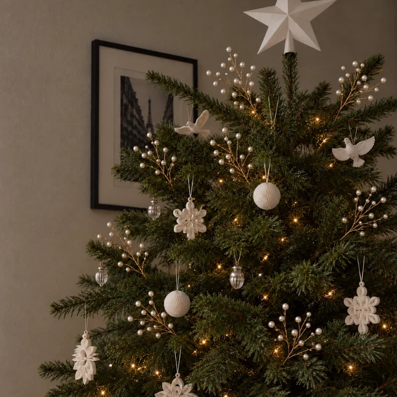 Pearl and Crystal Christmas Tree Picks, view 9
