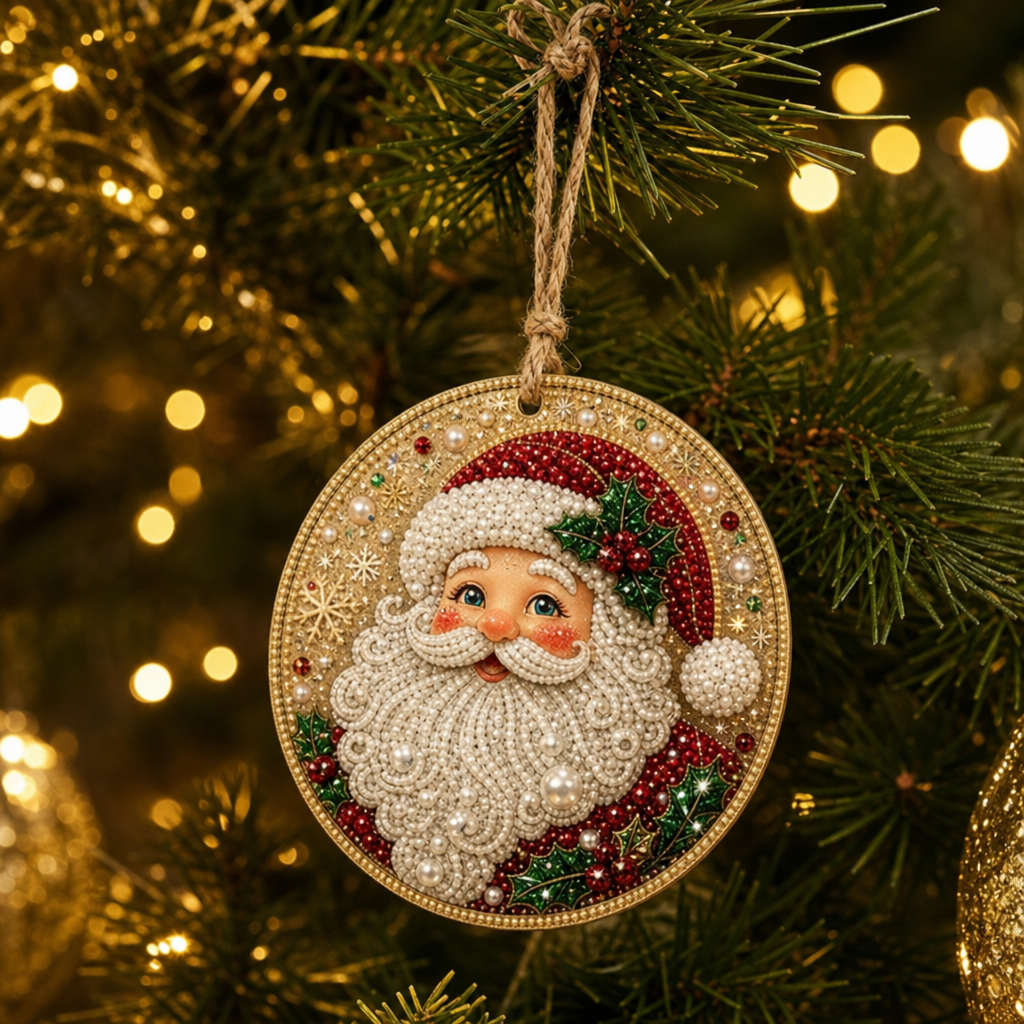 Pearl and Gemstone Christmas Ornament Kit, view 1