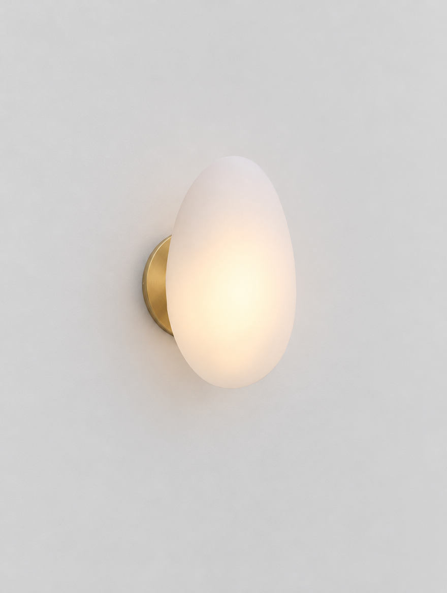Pebble Glass Wall Lamp product photo