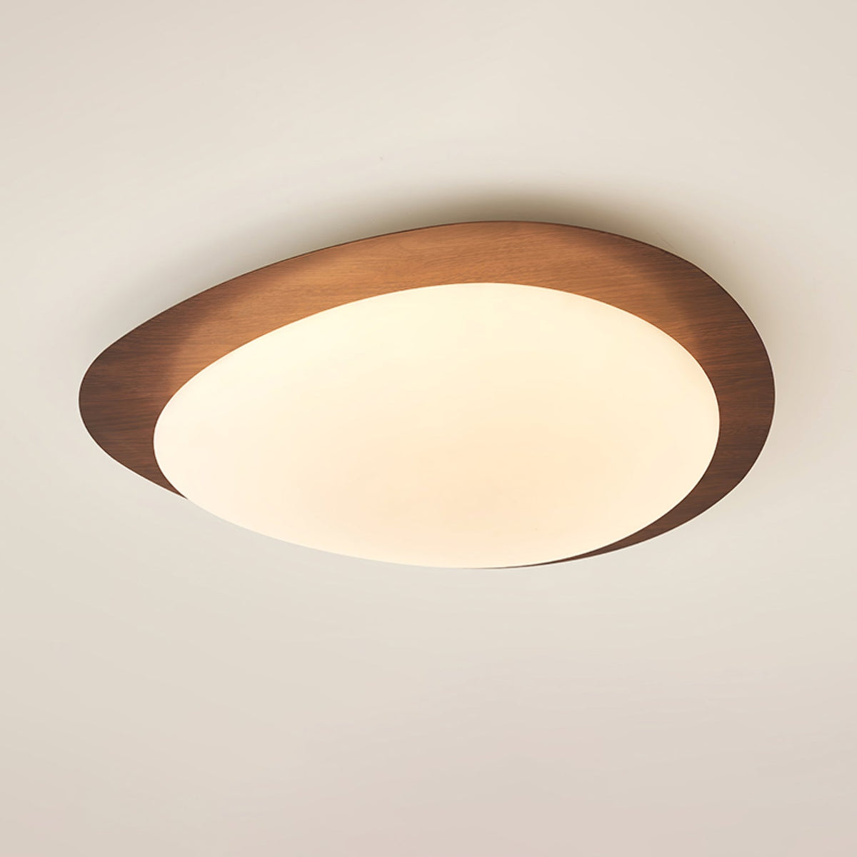 Pebble Wood Grain Ceiling Light, view 2