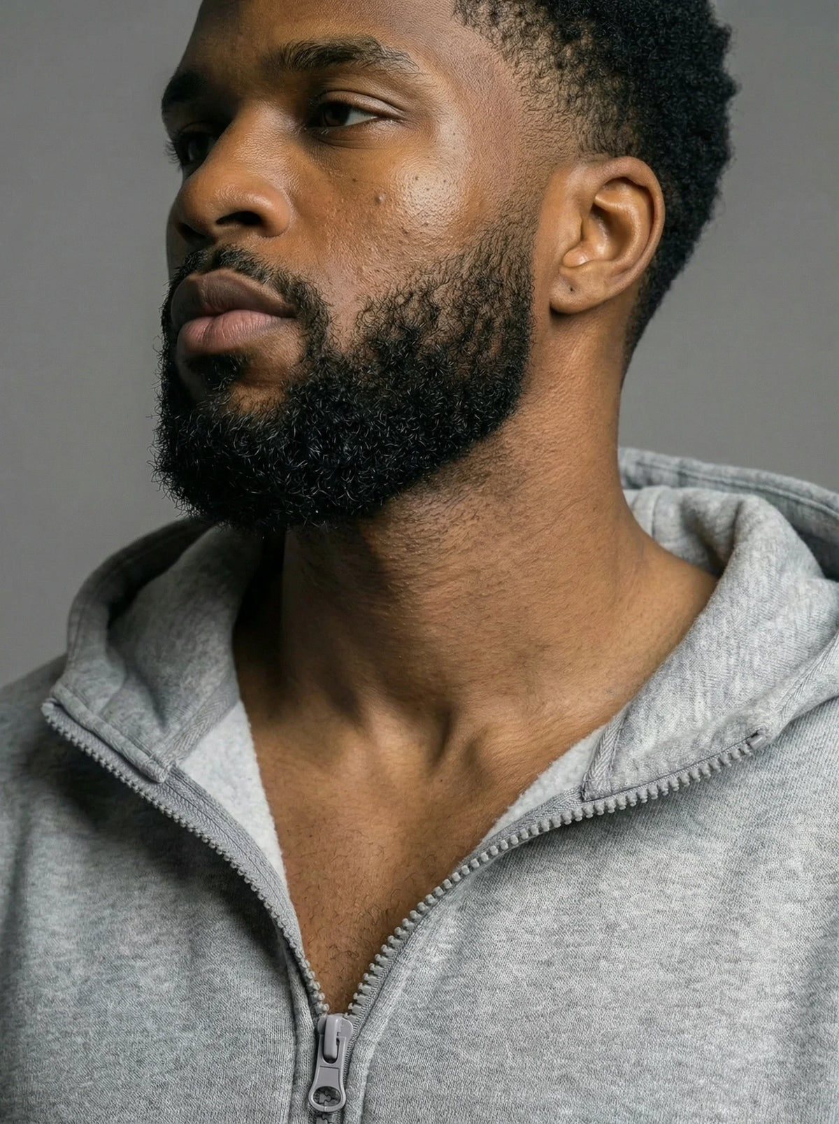 Quarter Zip Fleece Hoodie, view 2