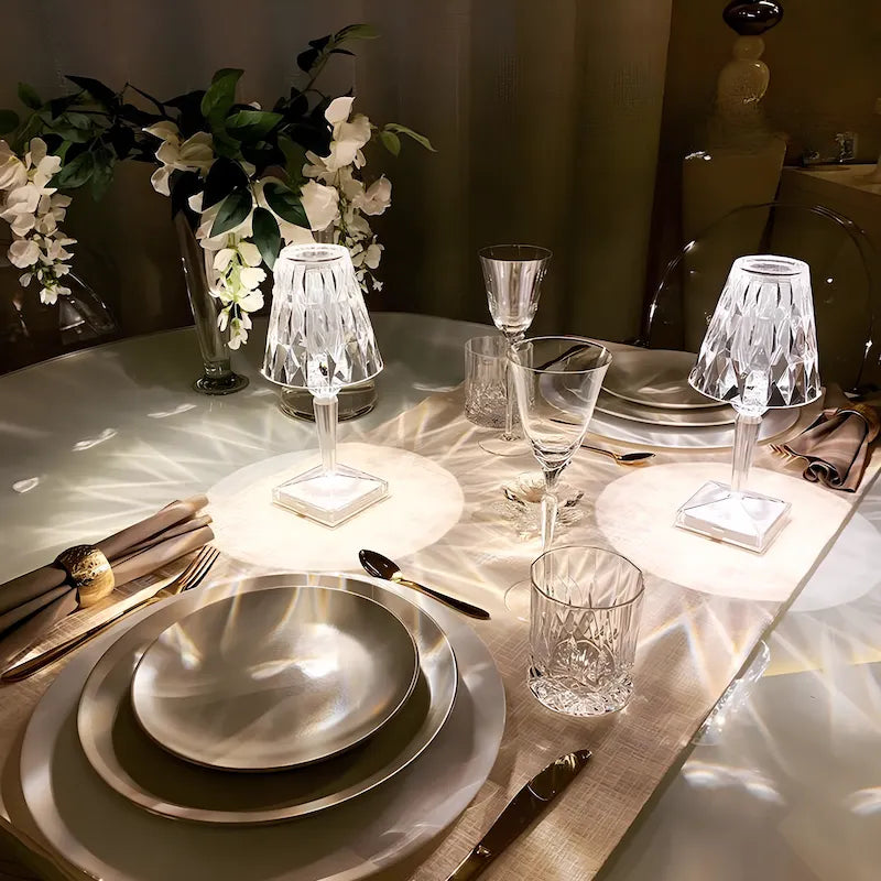 Rechargeable Crystal Table Lamp, view 12