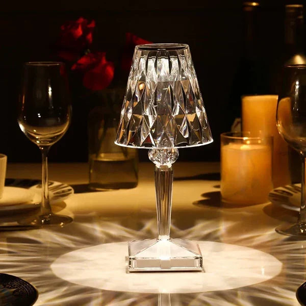 Rechargeable Crystal Table Lamp, view 4