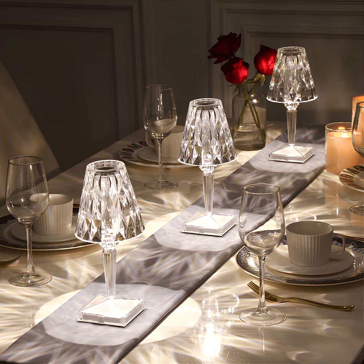 Rechargeable Crystal Table Lamp, view 5