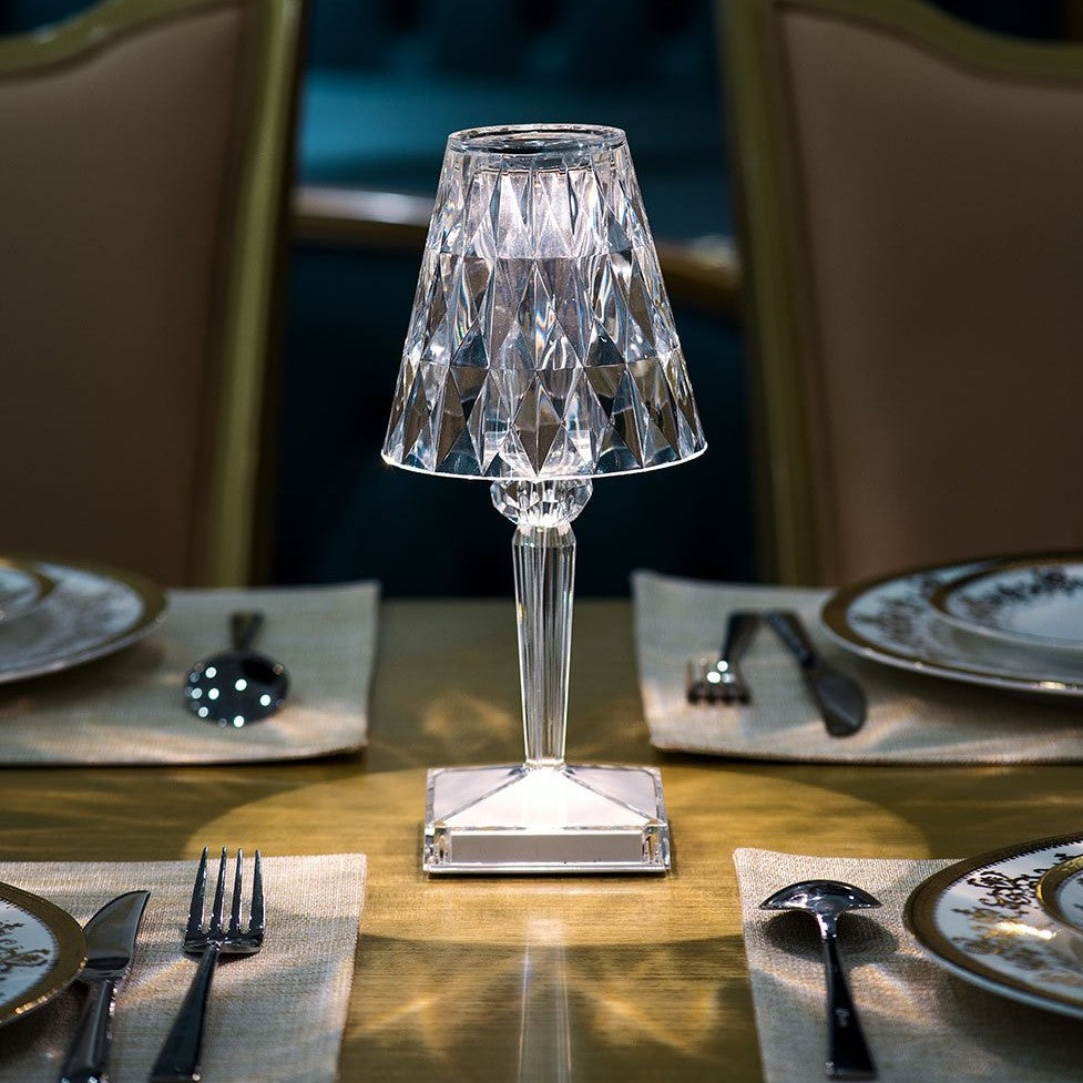 Rechargeable Crystal Table Lamp, view 6