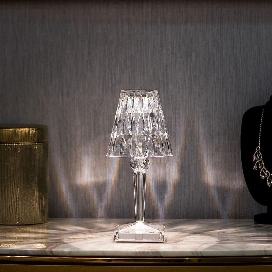 Rechargeable Crystal Table Lamp, view 7