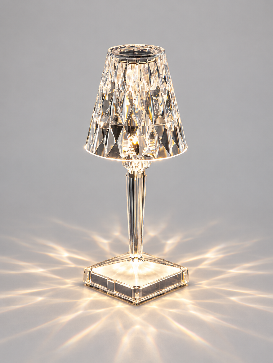 Rechargeable Crystal Table Lamp product photo