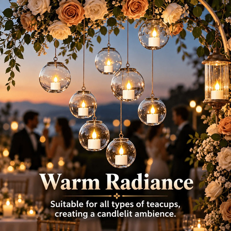 Rechargeable LED Tea Lights with Remote, view 2