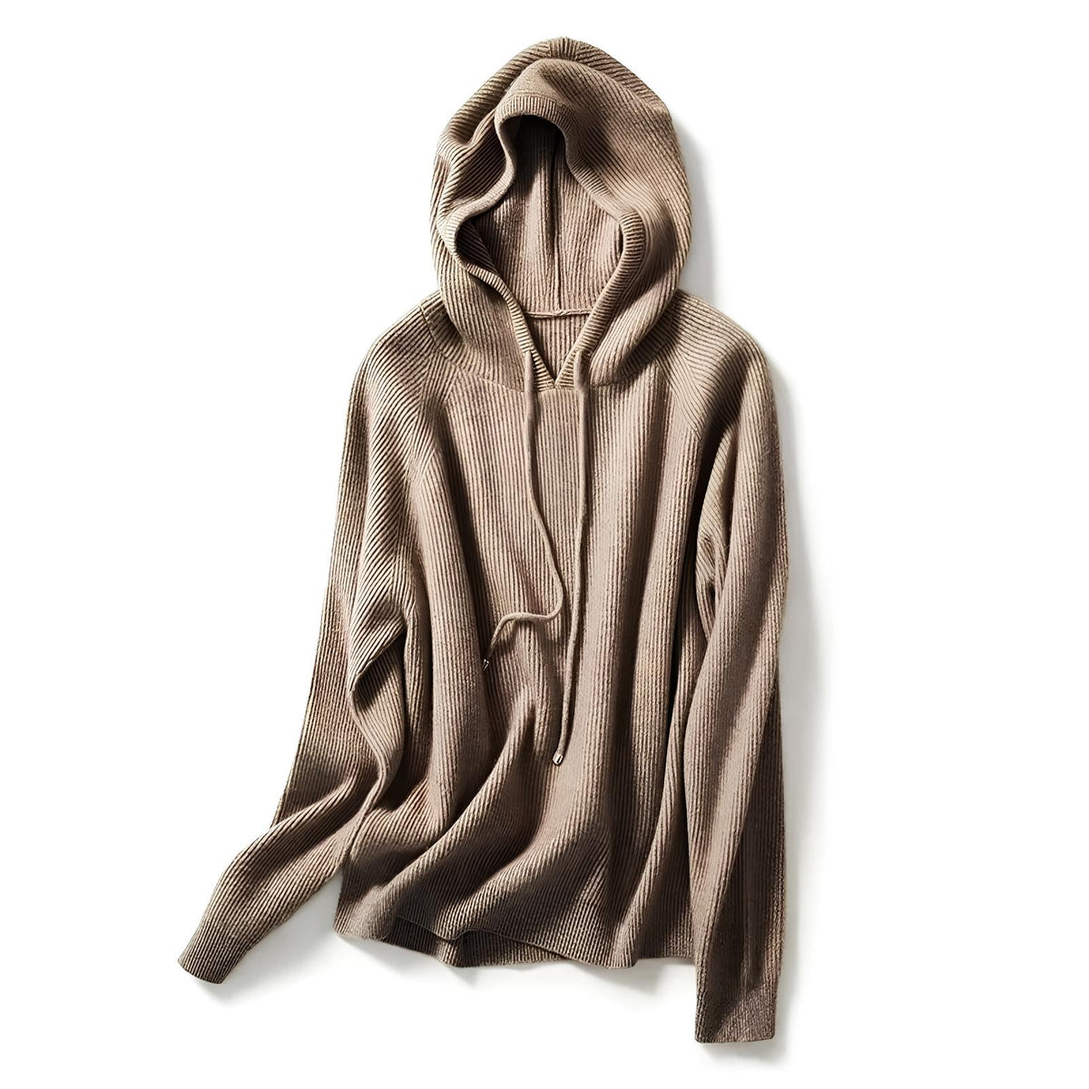 Relaxed Knit Hoodie, view 11