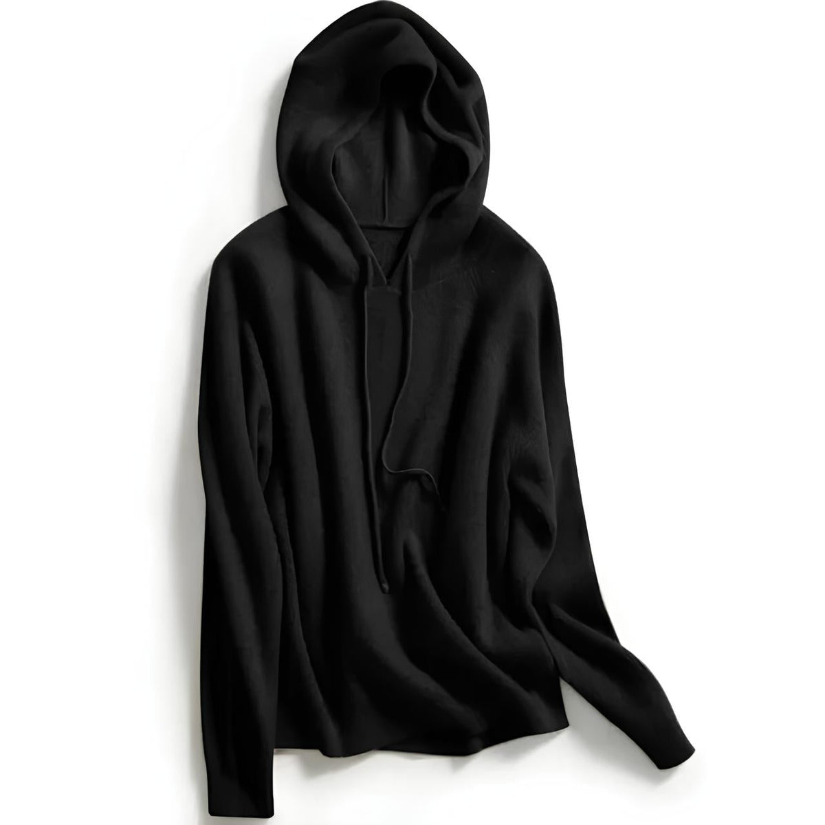 Relaxed Knit Hoodie, view 12