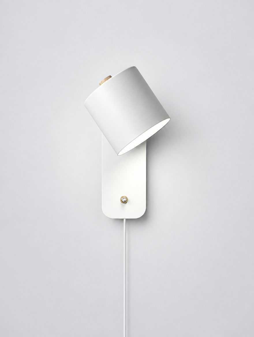 Rotating Cylinder Plug-in Wall Lamp product photo