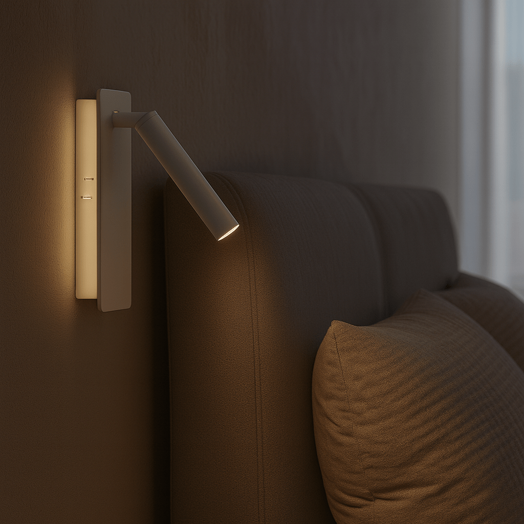 Rotating LED Wall Reading Lamp, view 1