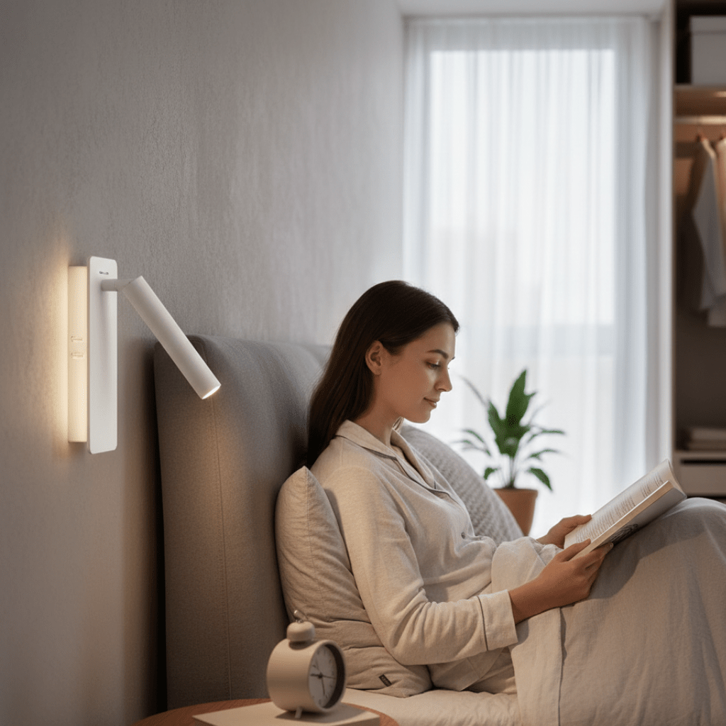 Rotating LED Wall Reading Lamp, view 2