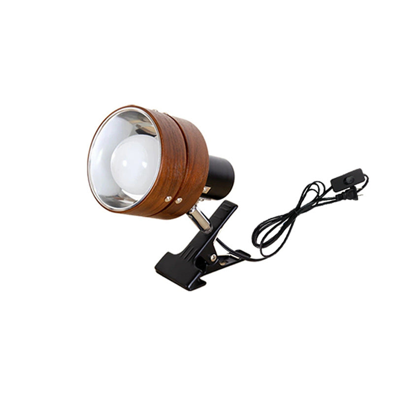 Round Wood Clip Lamp, photo 10