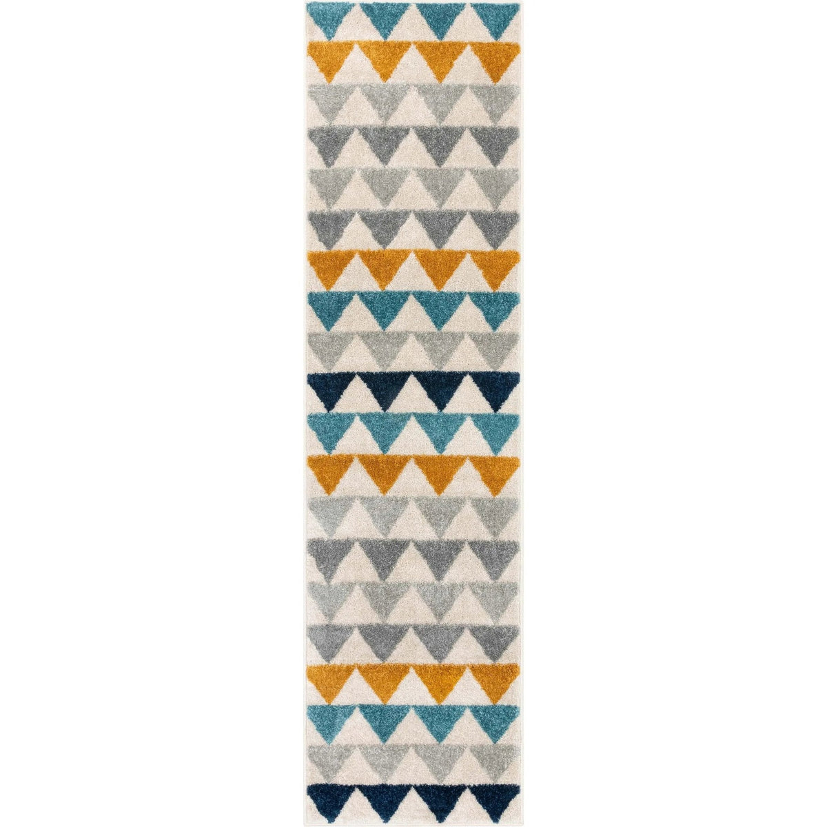 Scandinavian Triangle Pattern Rug, view 11