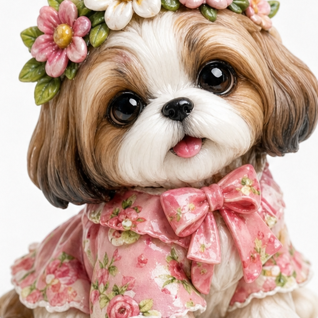 24-Day Shih Tzu Figurine Advent Calendar, view 6