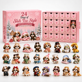 24-Day Shih Tzu Figurine Advent Calendar, Shih Tzu Style