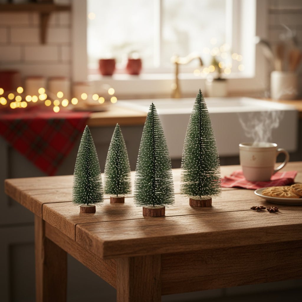 Snow-Covered Mini Pine Tree, view 3