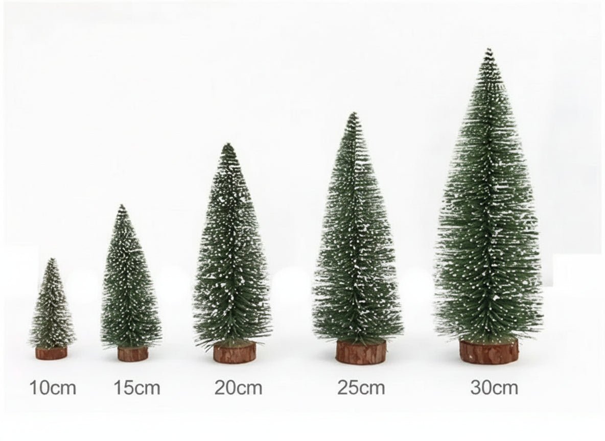 Snow-Covered Mini Pine Tree, view 6