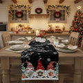 Snowflake Gnome Christmas Table Runner, view 1