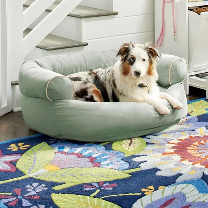 Sofa Dog Bed with Bolster Back, view 10