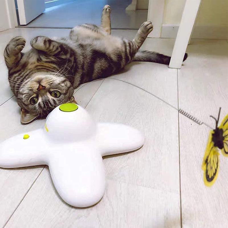 Spinning Butterfly Cat Toy, extra view 2