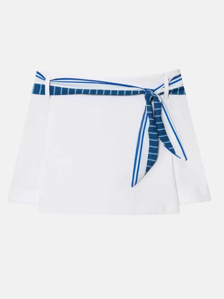 Striped Top and Skort Set in skort